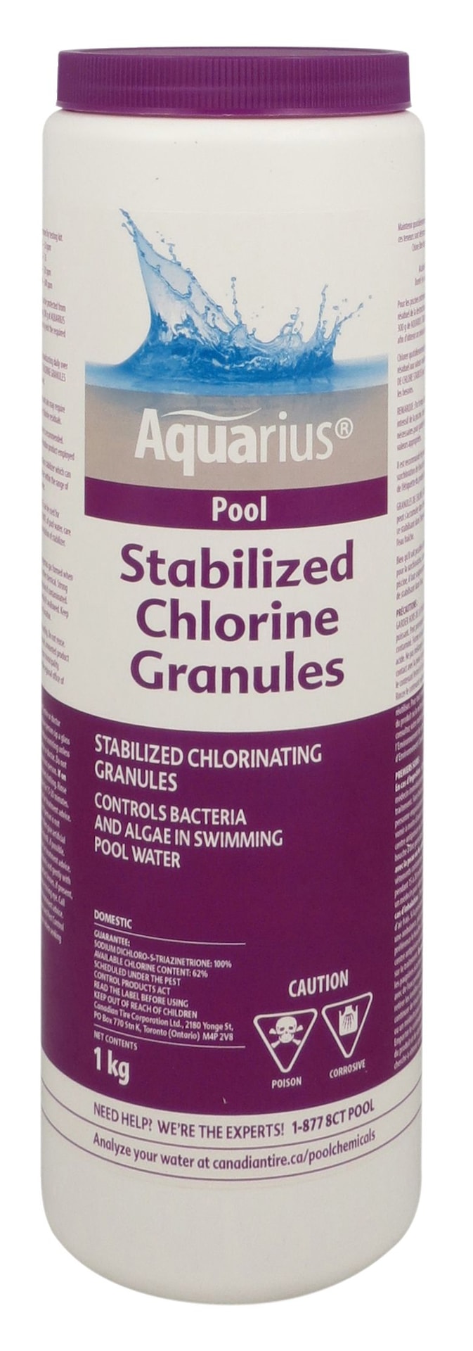 Pool Stabilized Granular Chlorine, 1-kg C6265