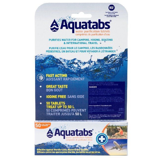 Water Purification Tablets, 50-pk L7339