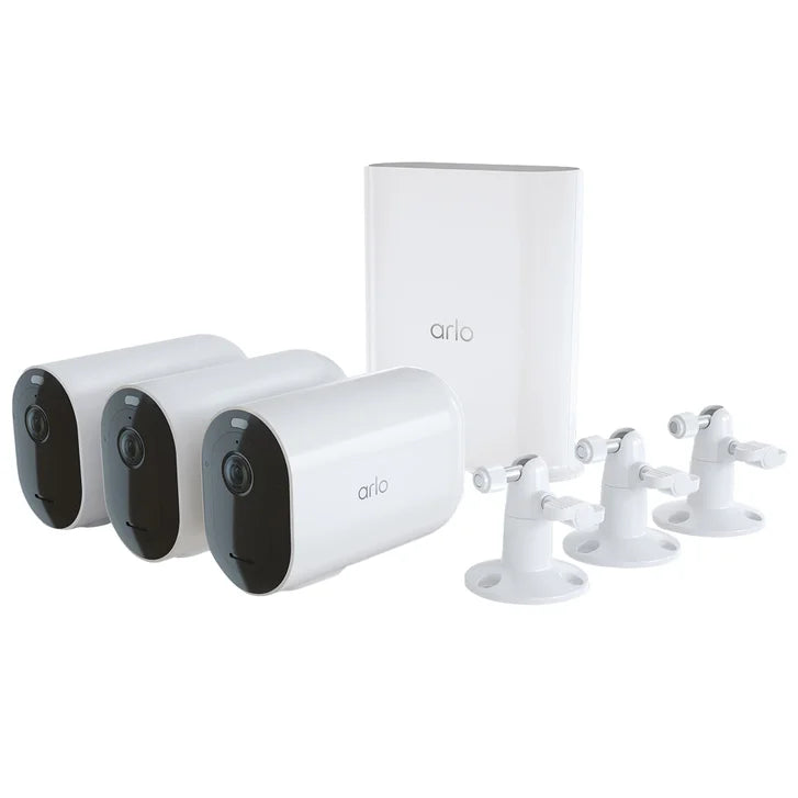 Arlo Pro 4 XL 3 Camera Security Bundle M6570
