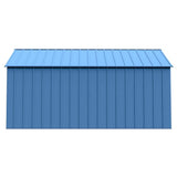 Classic 12x14-ft Blue Grey Corrosion-Resistant Steel Shed