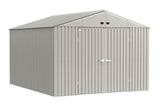 Elite 10x12-ft Cool Grey Corrosion-Resistant Steel Storage Shed
