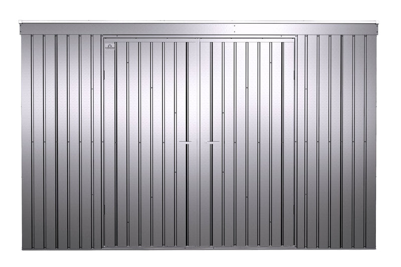 Elite 10x4-ft Galvalume Corrosion-Resistant Steel Shed S3122