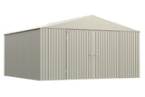 Elite 14x14-ft Cool Grey Corrosion-Resistant Steel Storage Shed