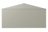 Elite 14x14-ft Cool Grey Corrosion-Resistant Steel Storage Shed