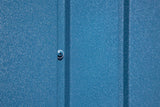 Elite 14x14-ft Corrosion-Resistant Blue Grey Steel Shed