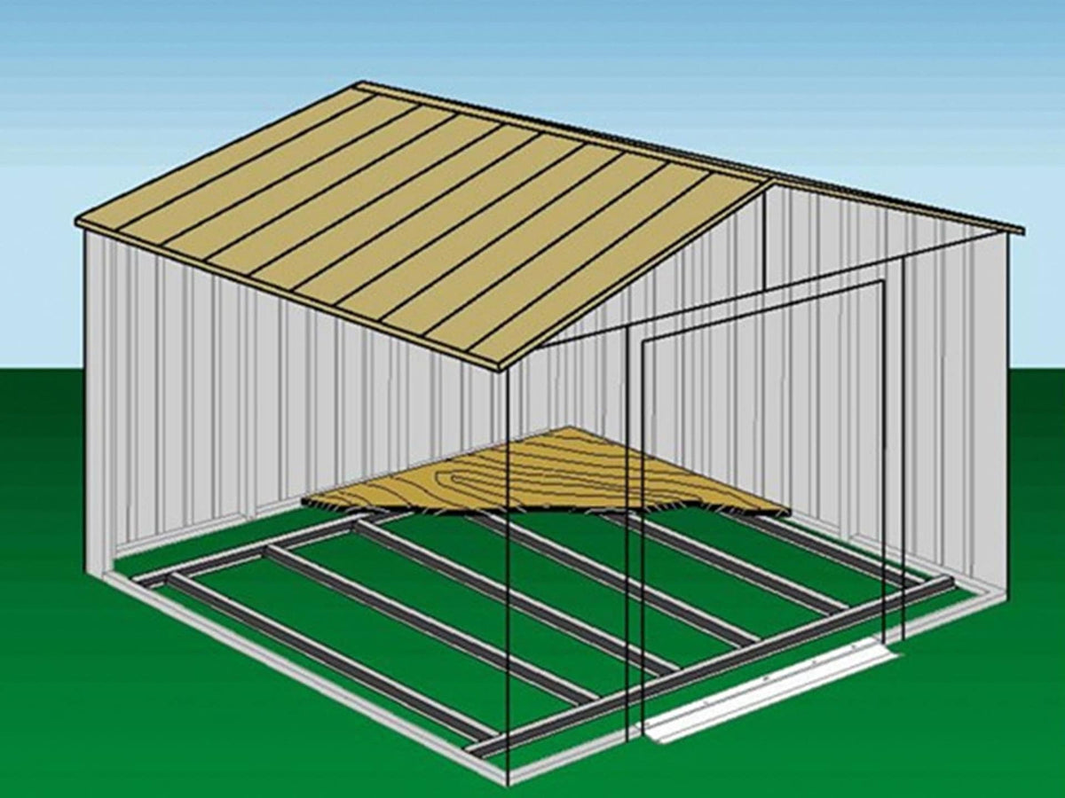 Floor Frame Kit for Arrow Classic 12x12-ft Sheds