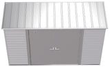 Select Galvanized Steel Storage Shed, Flute Grey, 10-ft x 4-ft