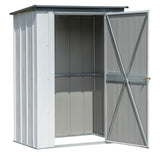 Spacemaker Patio Steel Storage Shed, 4-ft x 3-ft