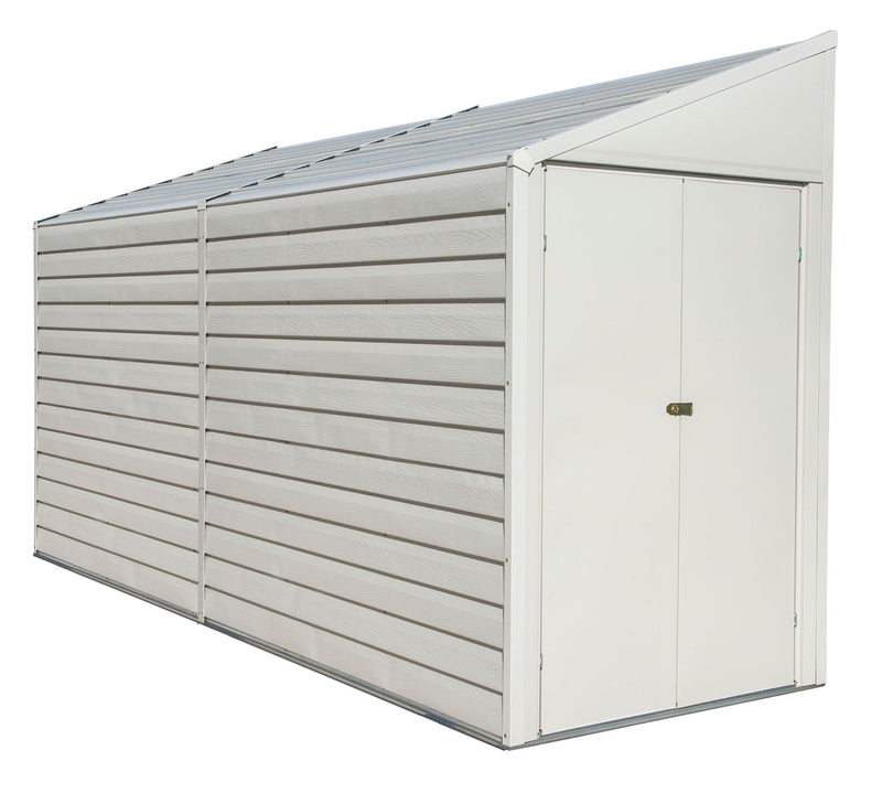 Yardsaver Electro Galvanized Steel Storage Shed, 4-ft x 10-ft G1289