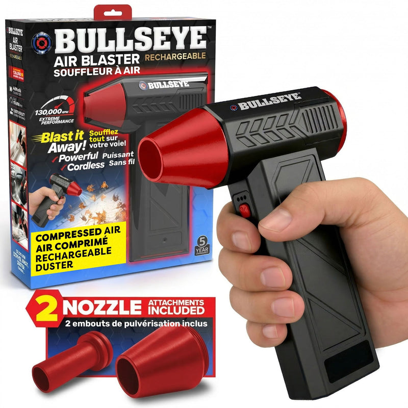 Bullseye Air Blaster 7.4V Rechargeable Handheld Blower N6820