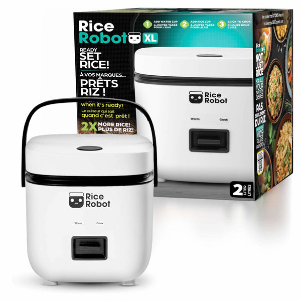 Nonstick Rice Cooker Robot, Large, 2-L Capacity V4438