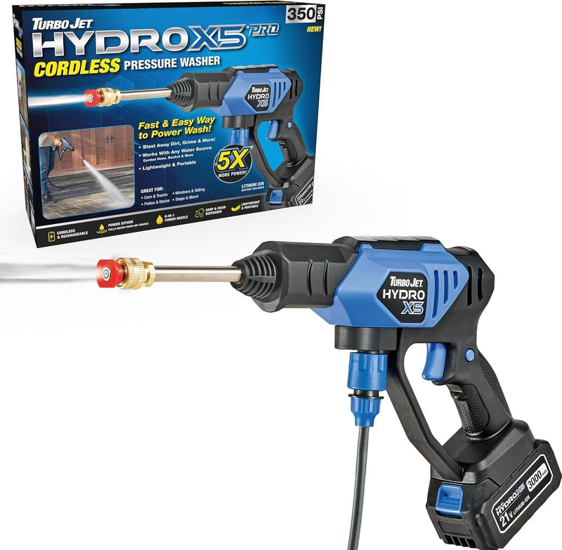 TurboJet Cordless Pressure Washer H5349