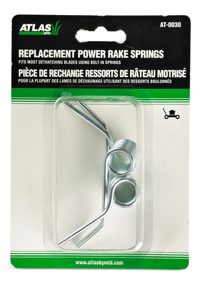 Dethatching Steel Spring, Snap-In, 2-pk; for Lawn Mower Dethatching Blades M5890