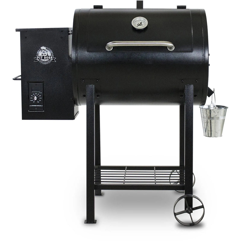 Wood Fired Pellet Grill with Flame Broiler, 700 Sq. In. Cooking Space S5483