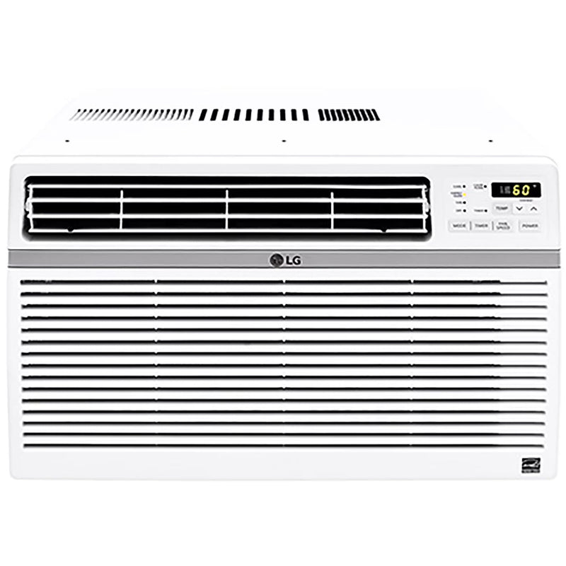 LG 8,000 BTU 340 Sq ft Window Air Conditioner with Remote Control, White, LW8016ER H3937