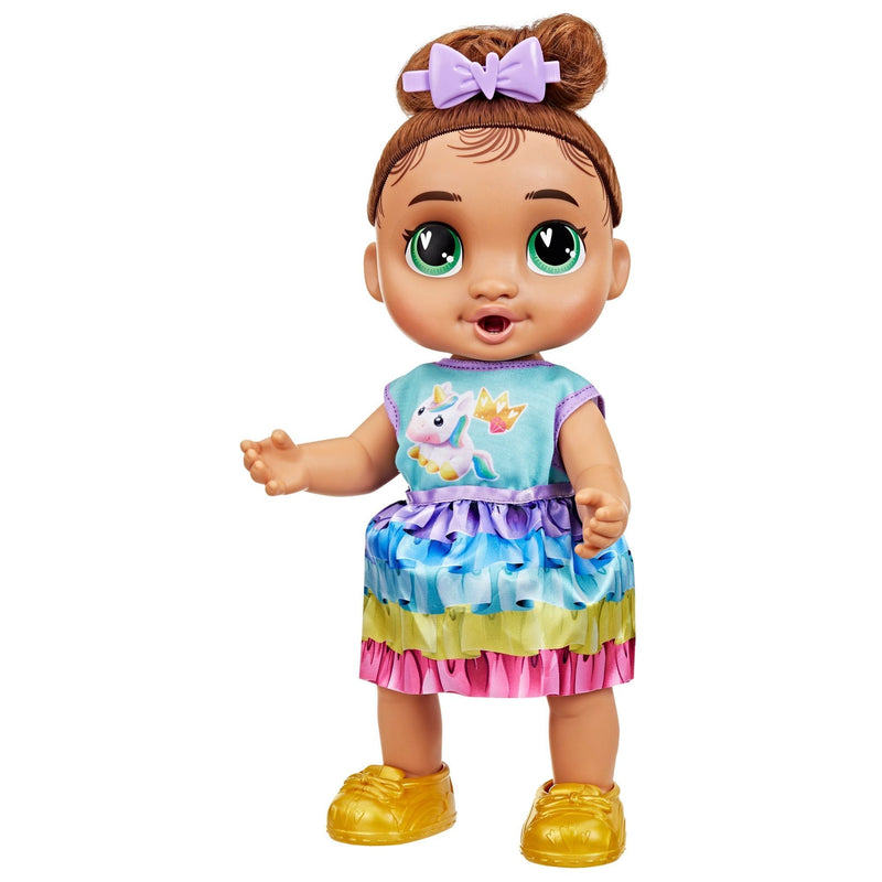 Baby Grows Up Sophia Sparkle Interactive Talking Baby Doll with 75+ Sounds J5015