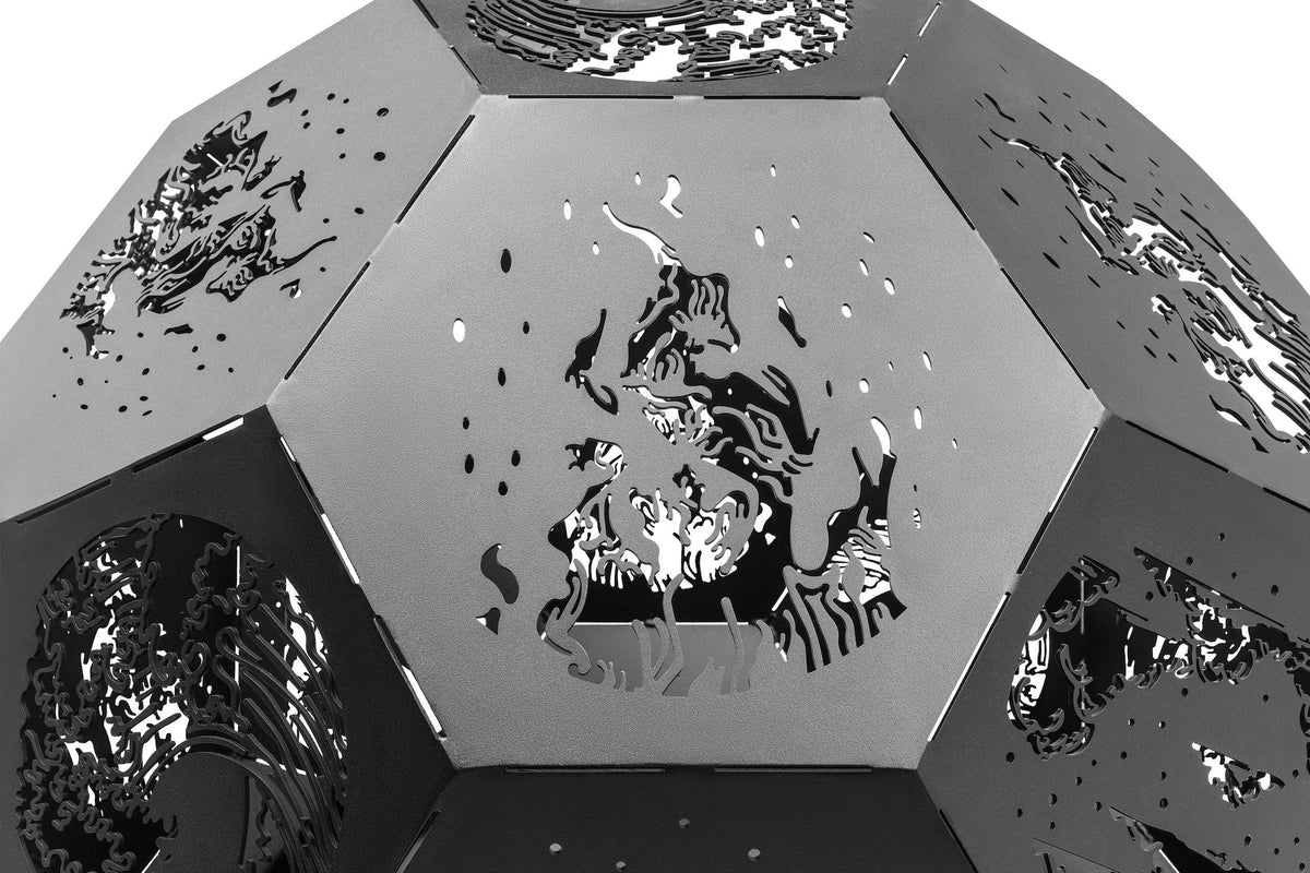 Algonquin Fire Pit, 39", Black