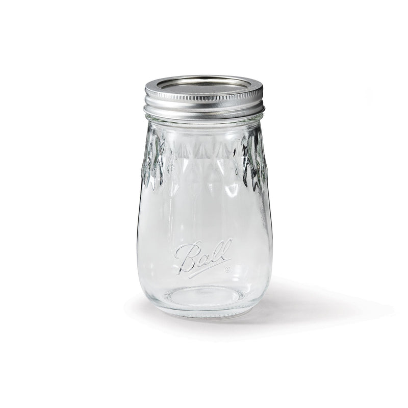 Regular Mouth Pint Flute, 16-oz/473-mL, BPA-free, 4-pk V6486