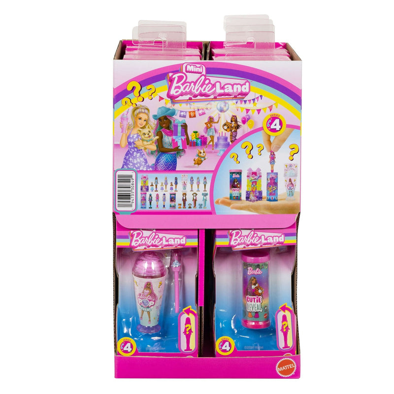 Mini BarbieLand Series 4 Cutie/Pop/Colour Reveal Dolls, Assorted Styles Y7696