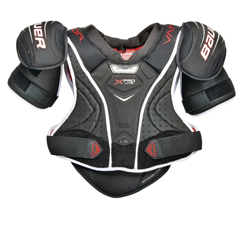 Vapor X Pro Lite Junior Hockey Shoulder Pads, Comfortable and Lightweight, Black G5440