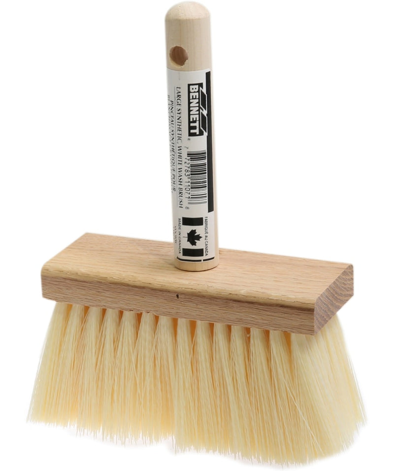 Large White Natural Fibre Wash Brush, 150-mm K7733