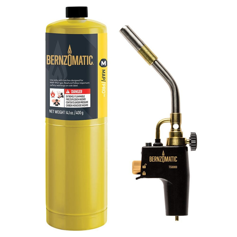 TS8000 MAP-Pro Max-Heat Propane Torch Kit, 400-g N2837