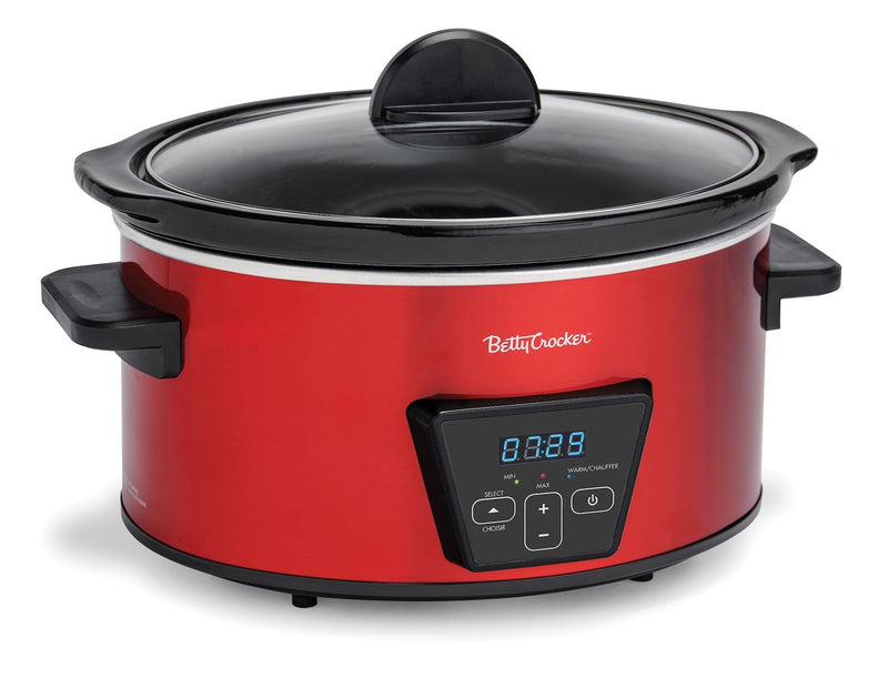 Digital Programmable Slow Cooker with Tempered Glass Lid, 5-qt U1785