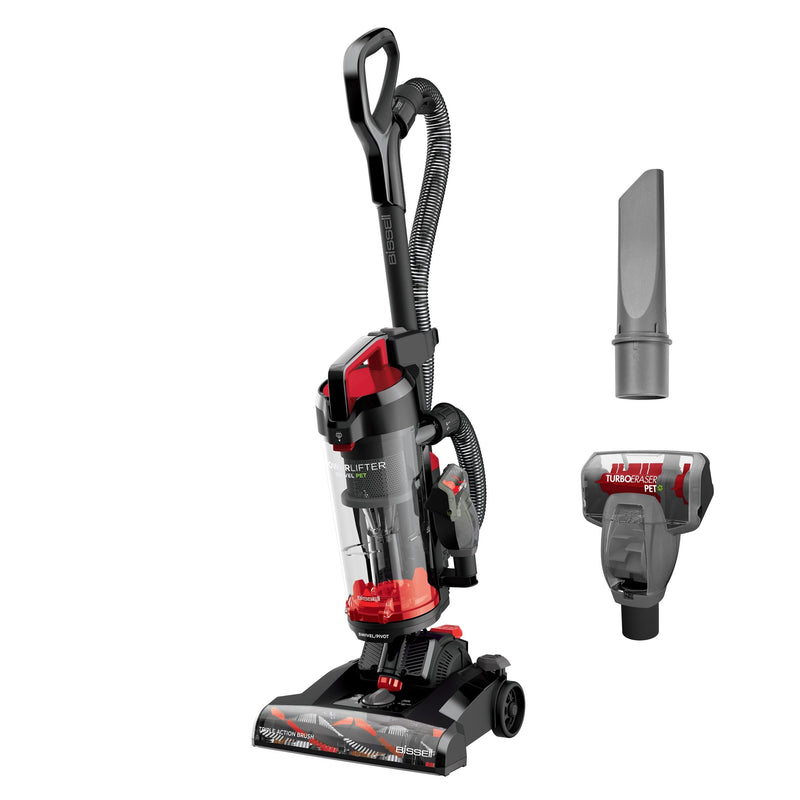BISSELL Power Lifter Swivel Pet Lightweight Bagless Upright Corded Vacuum Cleaner I3074