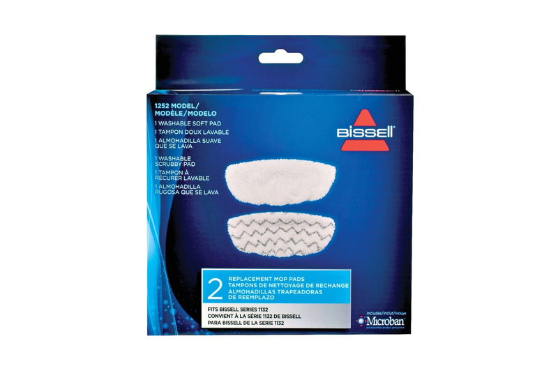 Bissell Symphony Replacement Steam Mop Pads, 2-pk Q4645