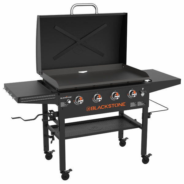 4-Burner LP Gas Portable Griddle with Lid, 36-in T9227