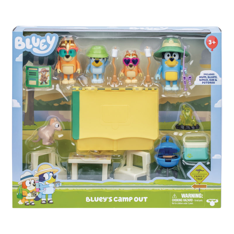 Camp Out Playset with Figures and Accessories, 15-pc F8372