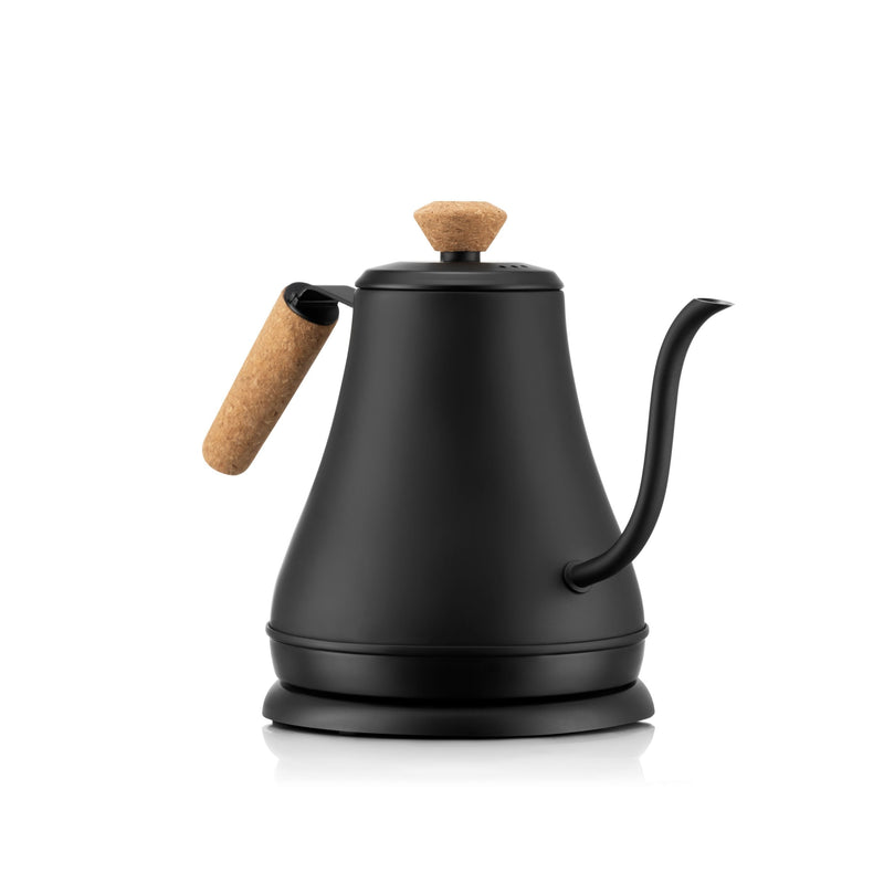 Electric Cordless Gooseneck Water Kettle with Auto Shut Off, Black, 0.8-L G7098