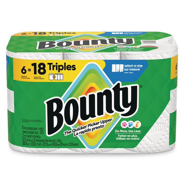 Triple Roll Paper Towel, 2-ply, 6-pk E5939
