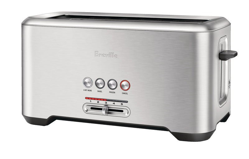 ‘A Bit More’ 4-Slice Toaster, Brushed Stainless Steel O0614