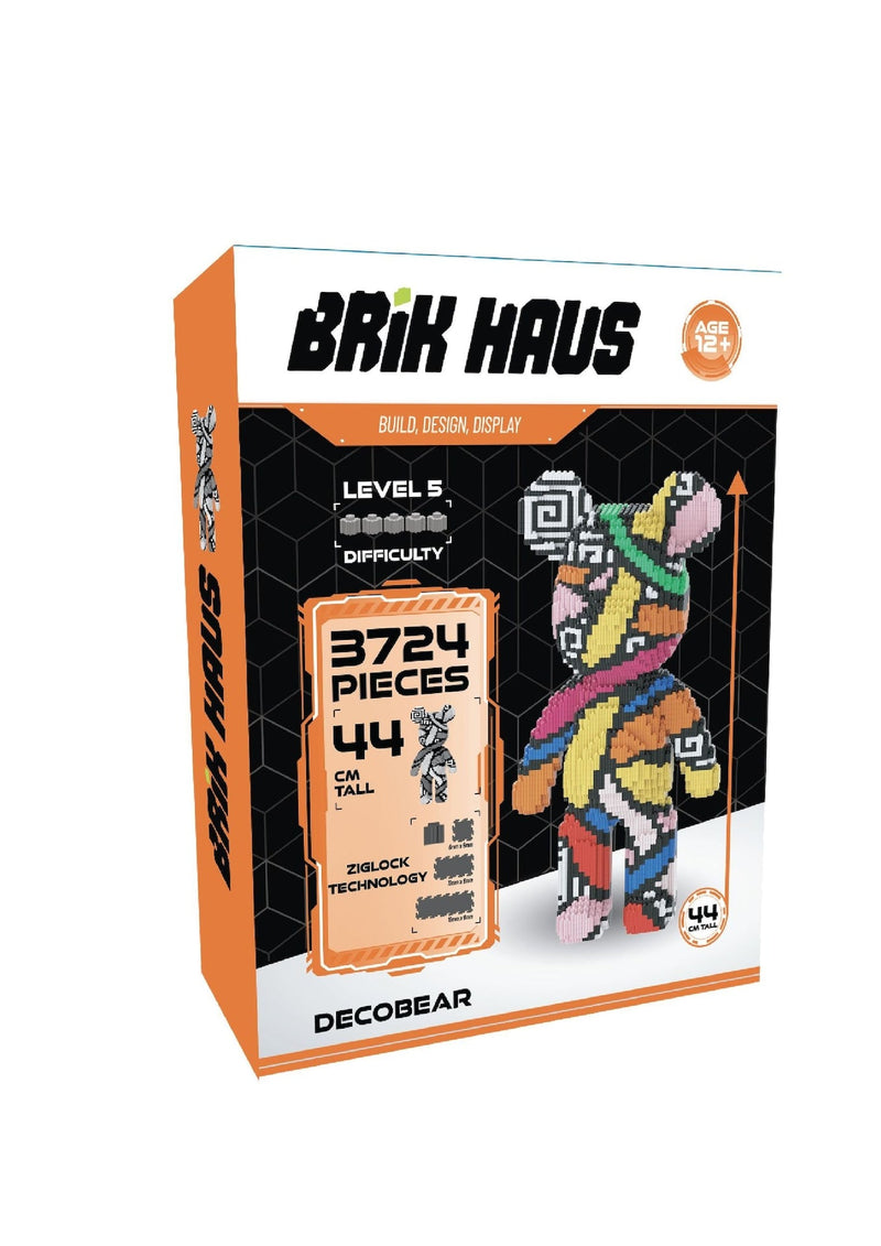 Brik Haus Decobear Construction Set, Medium B5382
