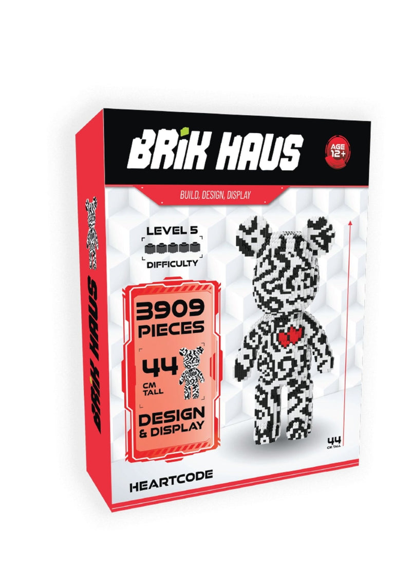 Brik Haus Heartcode Construction Set, Medium D1761