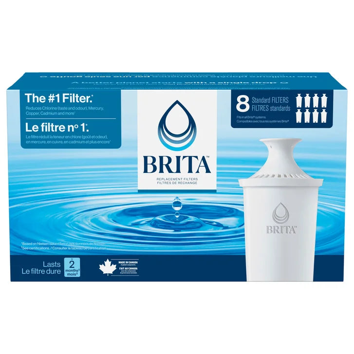 Replacement Filters, 8-pack H4573