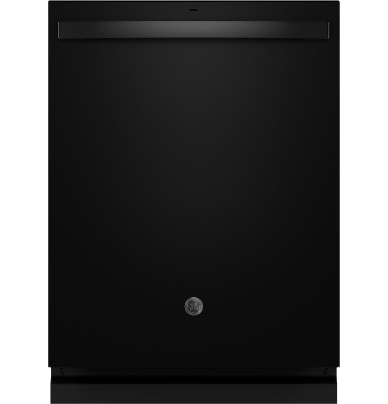 GE Top Control with Stainless Steel Interior Dishwasher with Sanitize Cycle GDT670SFVDS J7388