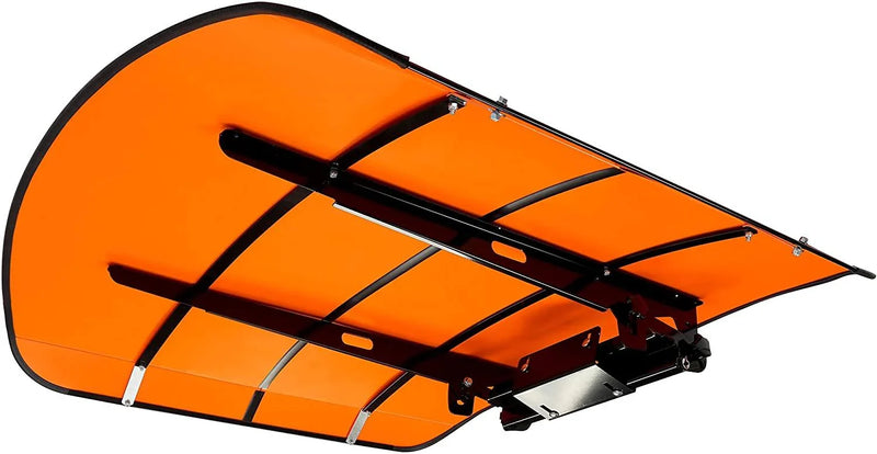 Tractor Canopy Orange Compatible with All ROPS 48 X 52 Equipped Tractors with a 2 x 2 or 2 x 3 ROPS (Will Add About 4 to The Height of The Tractor) Tractor Sun Canopy Sunshade P2381