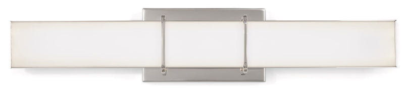 Byrne LED Vanity Light Fixture, Polished Nickel D9815