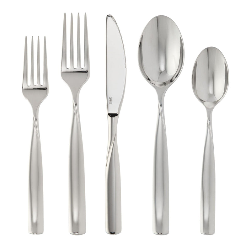 Enfield Twist Flatware Set, Stainless Steel, Serves 4, 20-pc C8534