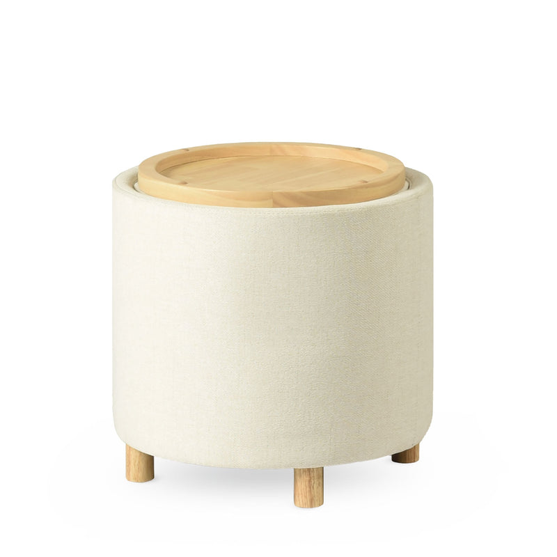 Fergus Ottoman, Grey N6078