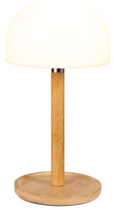 Outdoor Rechargable Bamboo Mushroom Lamp, Multiple Colour Modes