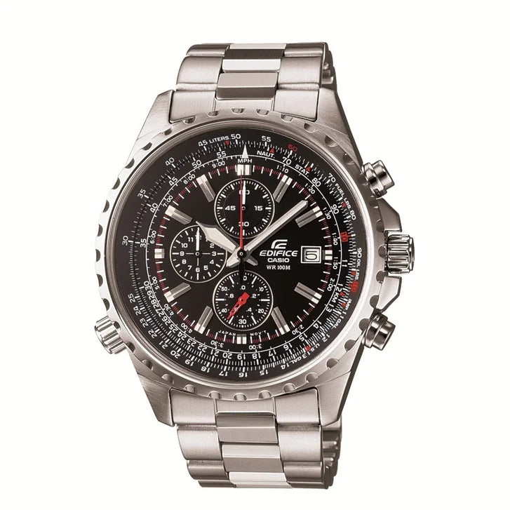 Casio Edifice Black Dial Men's Watch P7869