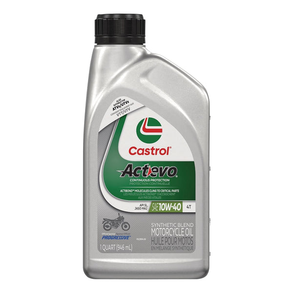 Actevo Motorcycle Oil 4T 10W40, 946-mL A4559