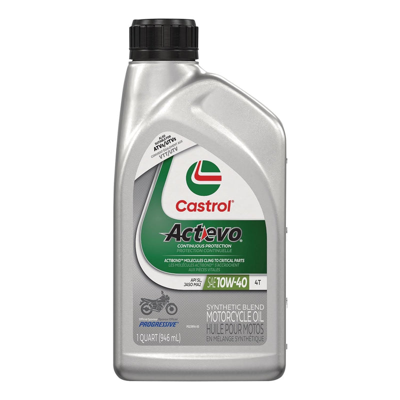 Actevo Motorcycle Oil 4T 10W40, 946-mL A4559