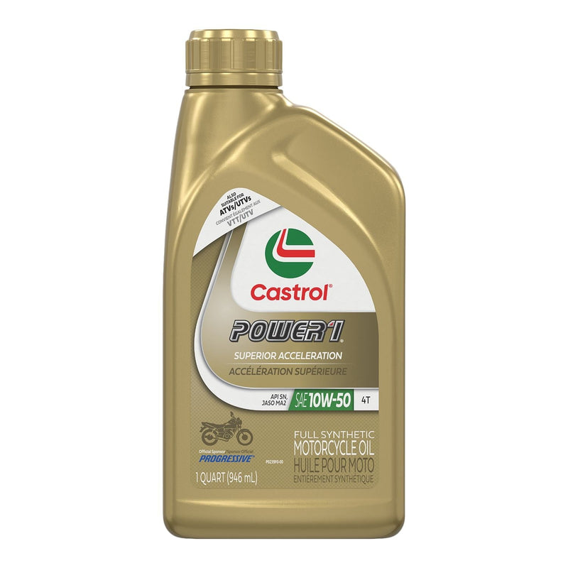 Power1 Motorcycle Oil 4T 10W50, 946-mL J7913