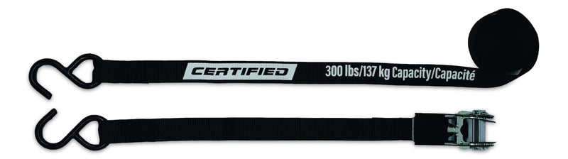 900-lb Ratchet Standard-Duty Tie Down Strap, 1-in x 15-ft, 1-pk W4717