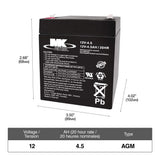 Group Size 48 (H6/L3) Battery, 615 CCA