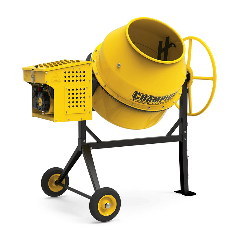 Power Equipment 201495 8.8-cu.ft 79cc Gas-Powered Heavy Duty Cement Mixer, 450-lb Capacity Z1575